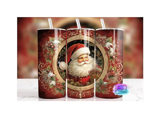 Vintage Santa Claus Tumbler
