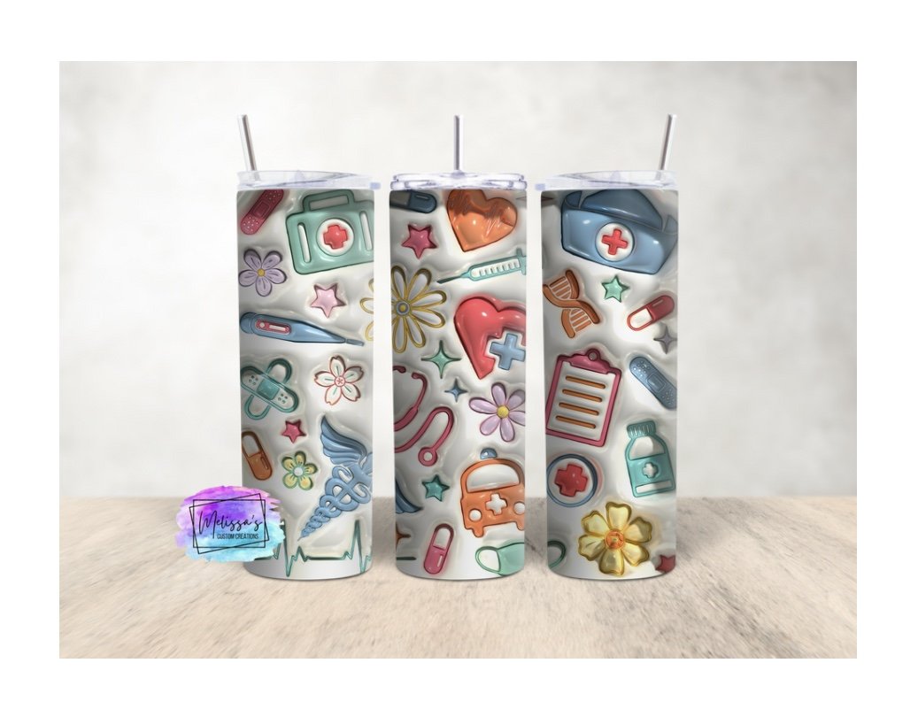 Inflated Nurse Tumbler