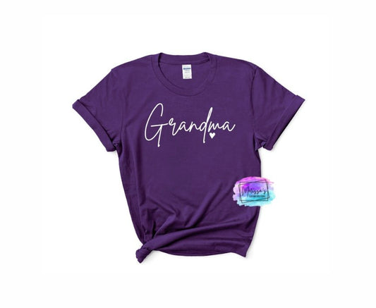 Grandma T-Shirt (Choose your colors)
