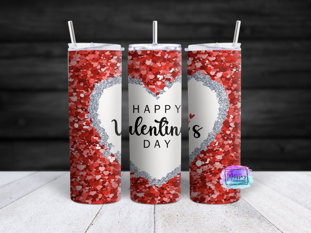 Happy Valentine's Day Tumbler