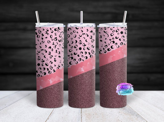 Pink Valentine's Day Tumbler