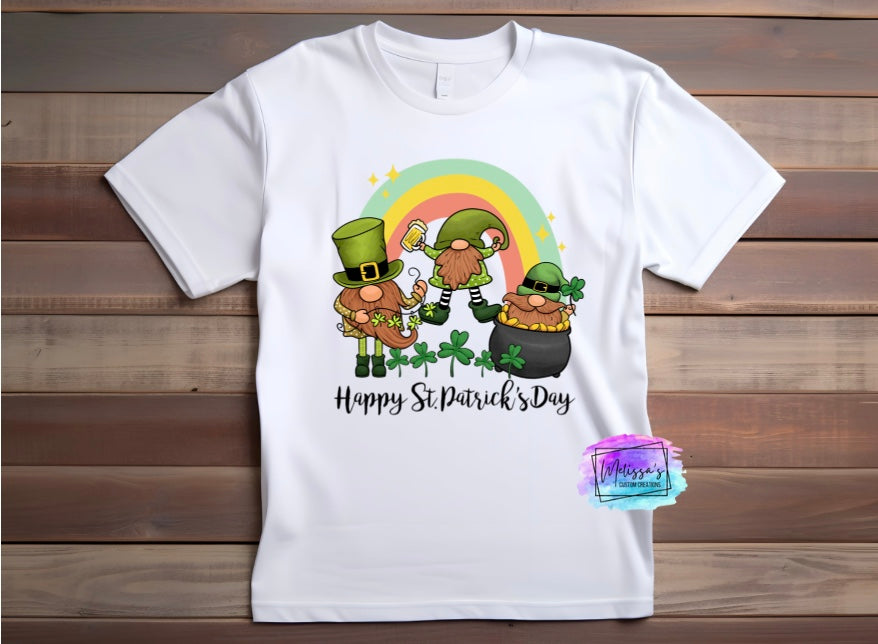 Happy St. Patrick's Day Gnomes T-Shirt