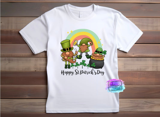 Happy St. Patrick's Day Gnomes T-Shirt