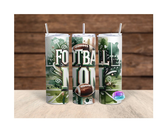 Football Mom Tumbler