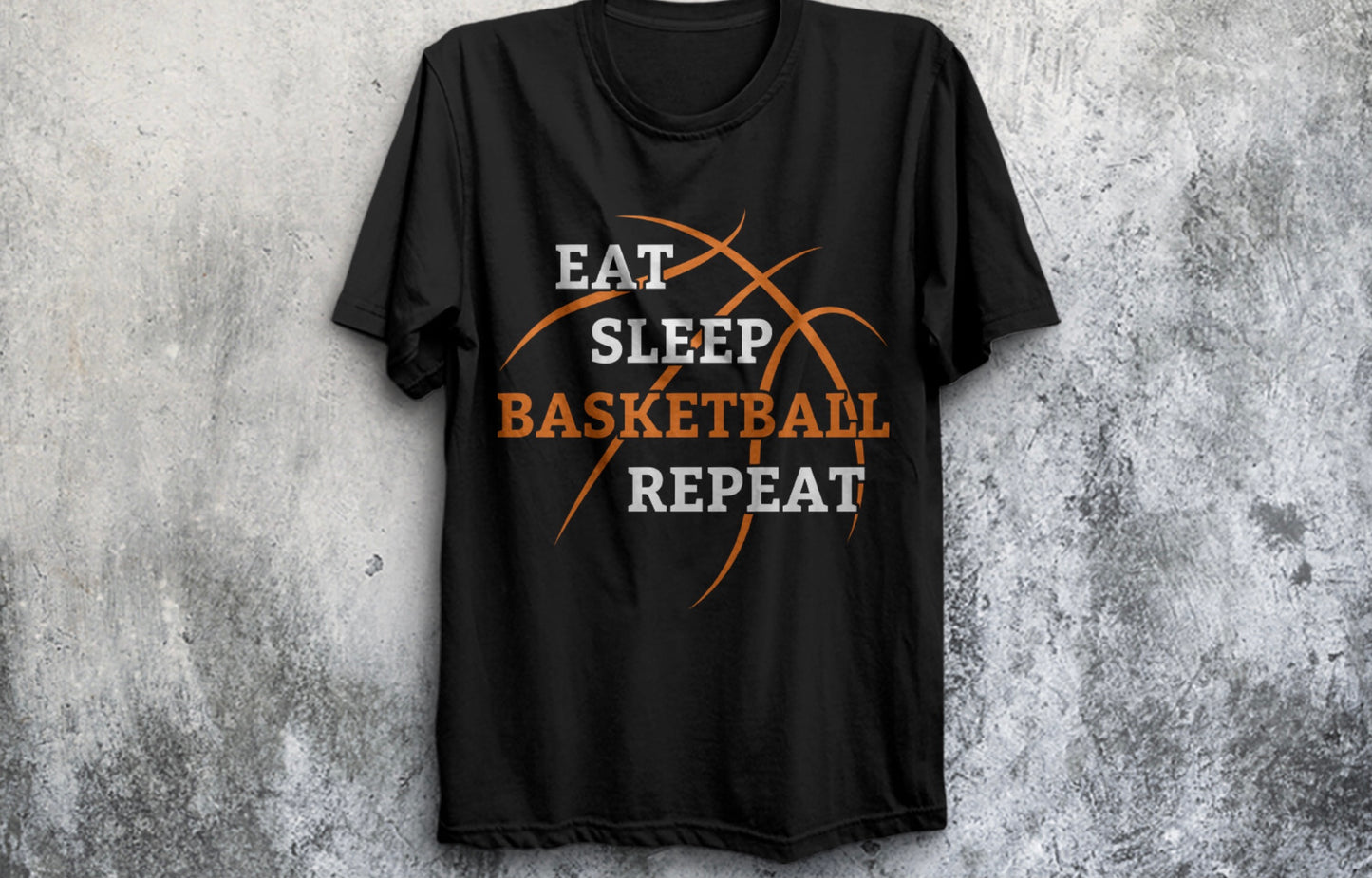 Eat Sleep Basketball Repeat T-Shirt