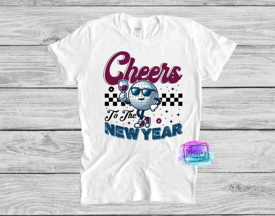 Cheers to the New Year T-Shirt