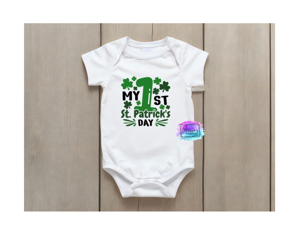 My 1st St. Patrick's Day Bodysuit