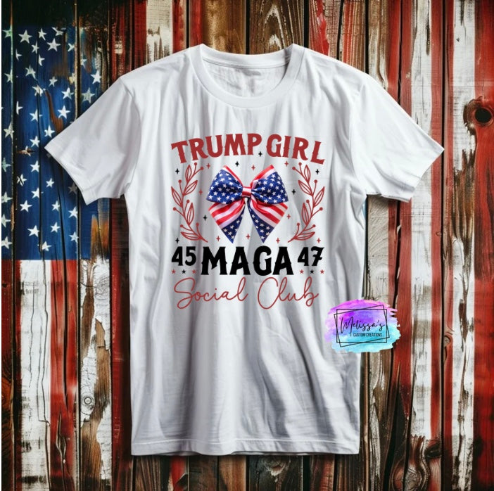 Trump Girl Social Club T-Shirt