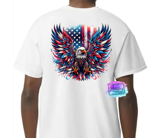 Patriotic Eagle T-Shirt