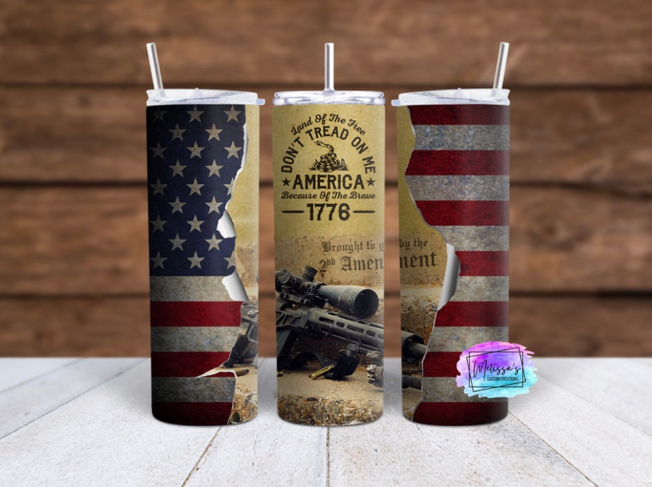 Don't Thread on Me Tumbler