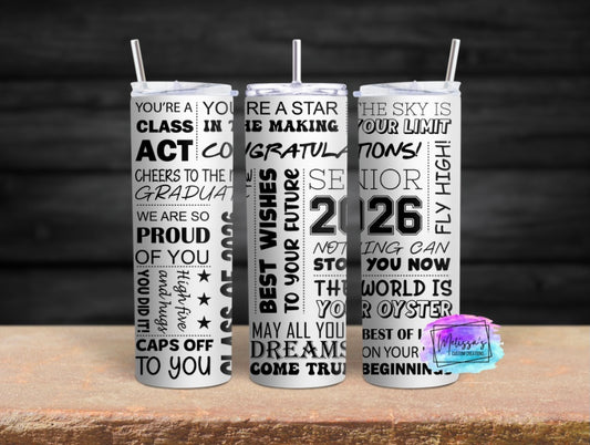 Senior 2026 Tumbler