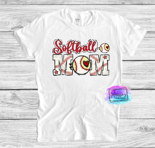 Softball Mom T-Shirt