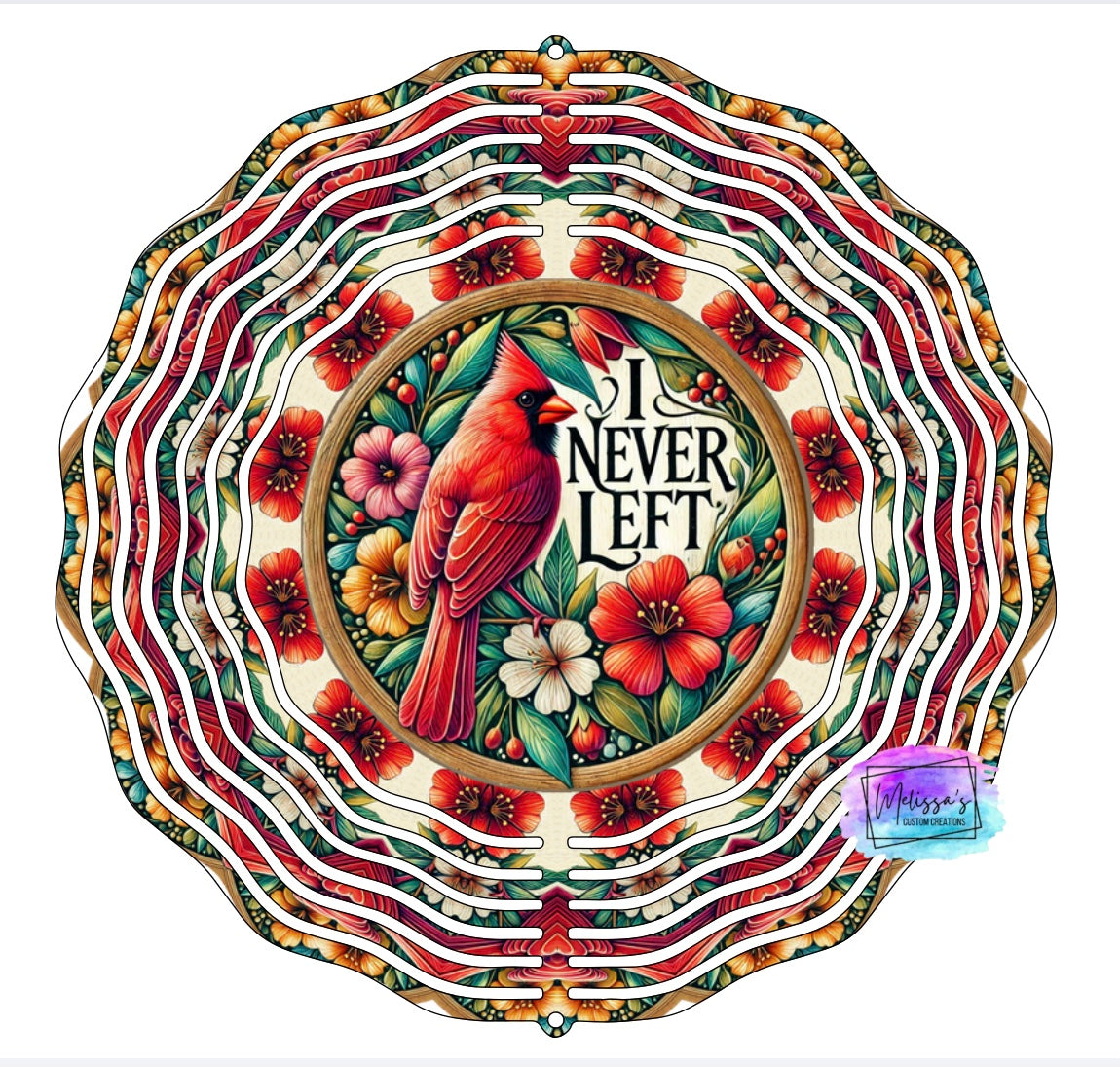 Cardinal I Never Left Wind Spinner