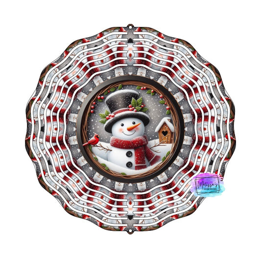 Snowman Wind Spinner