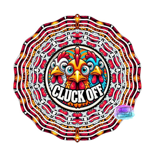 Cluck Off Wind Spinner