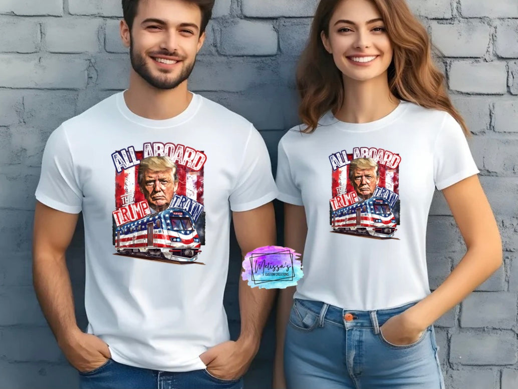 All Aboard the Trump Train T-Shirt