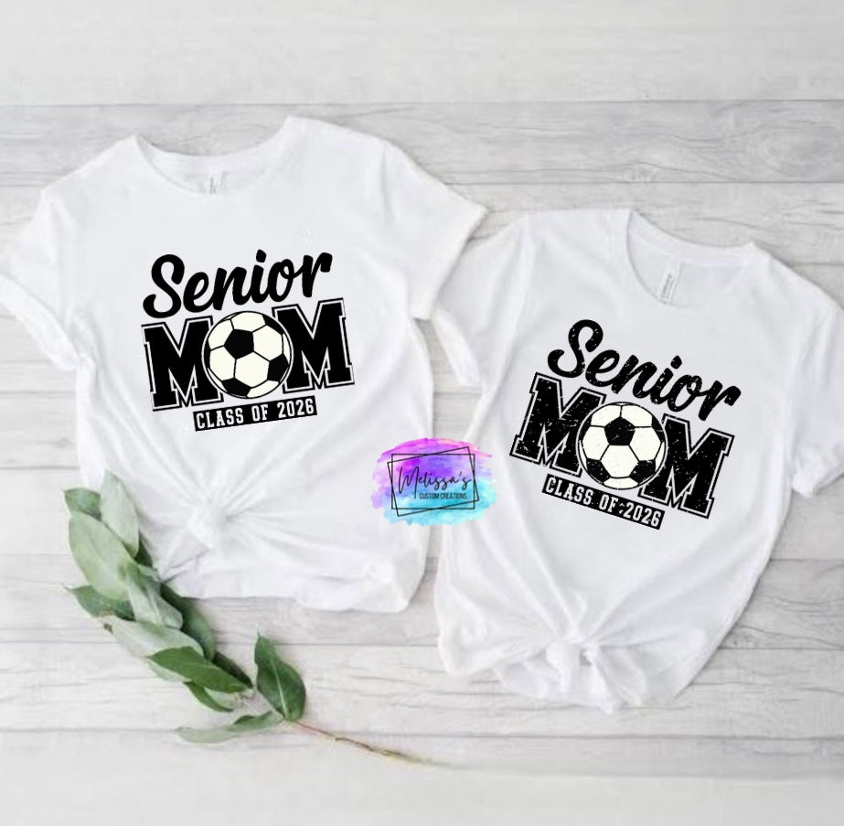 Soccer Senior Mom Class of 2026 T-Shirt