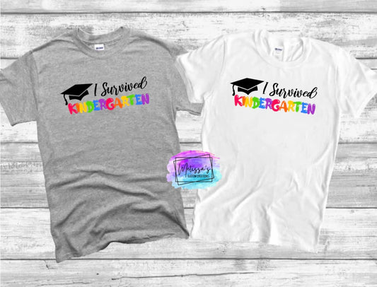 I Survived Kindergarten T-Shirt