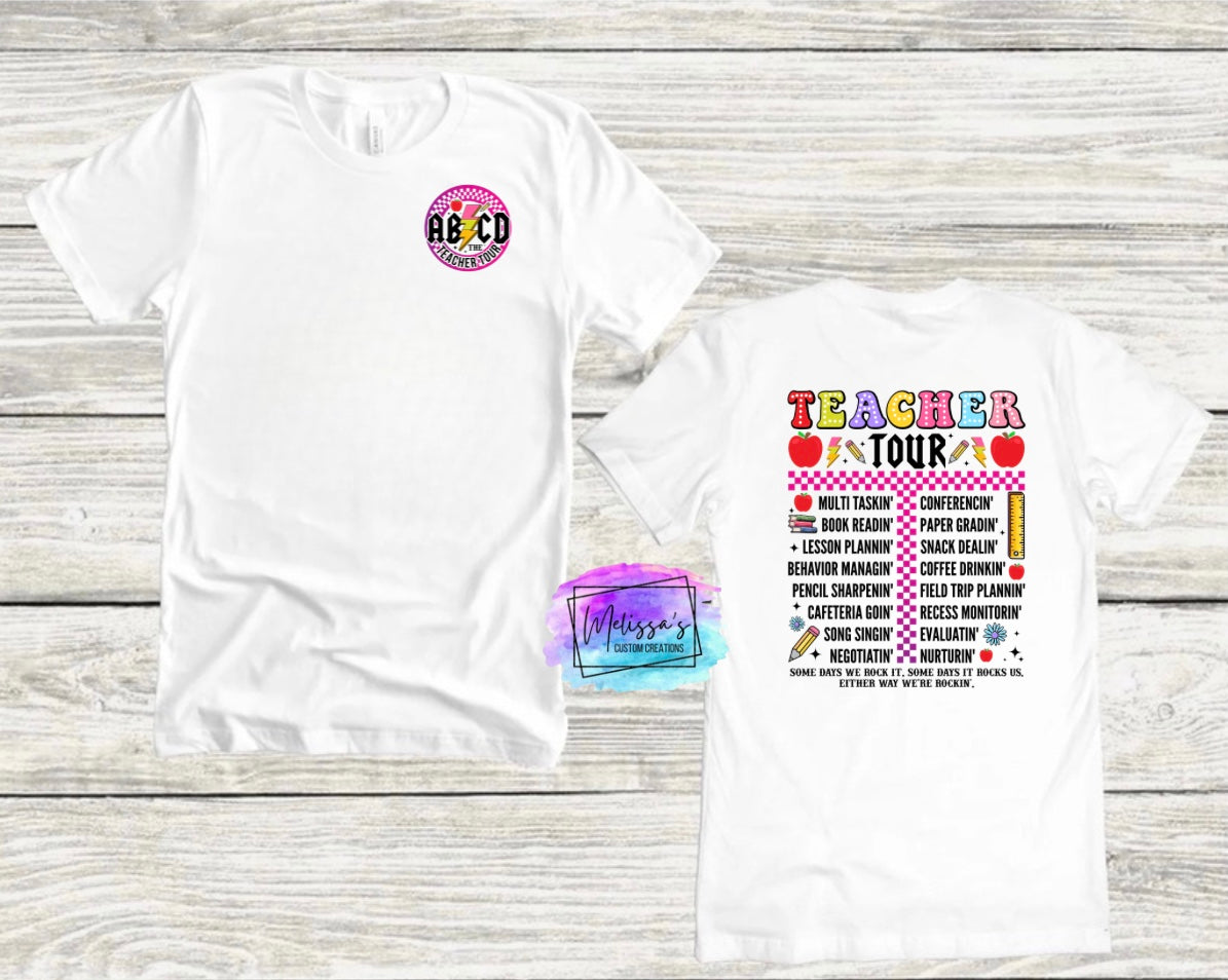 Teacher Tour T-Shirt