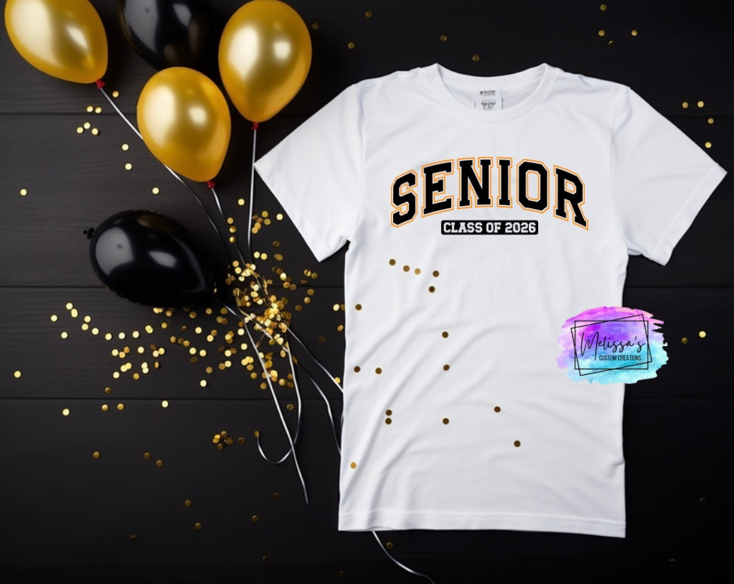 Senior Class of 2026 T-Shirt (Choose your colors)