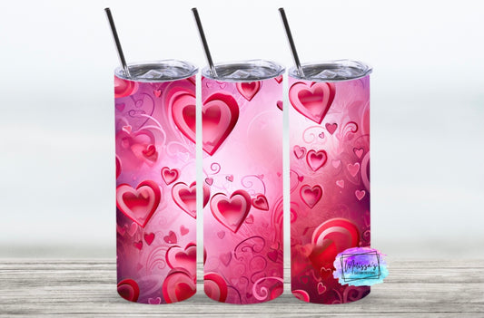 Hearts Tumbler
