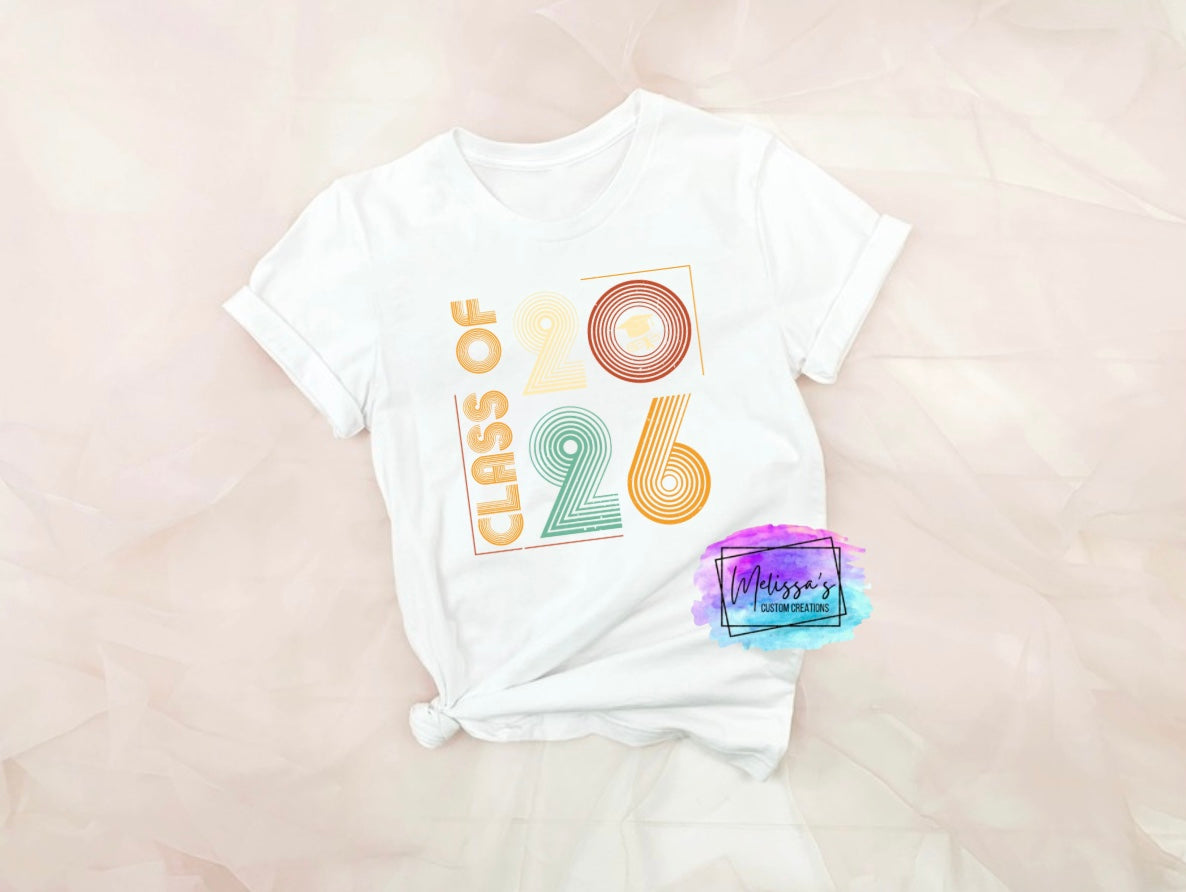 Retro Class of 2026 T-Shirt