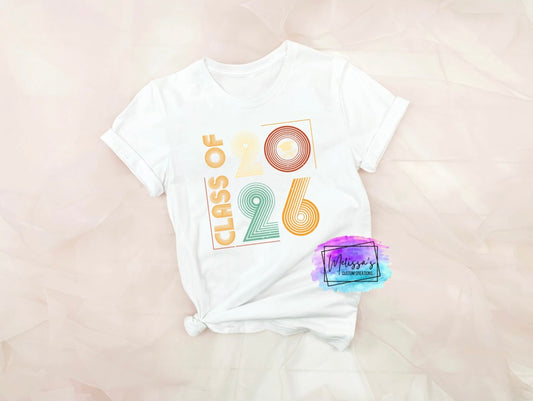 Retro Class of 2026 T-Shirt