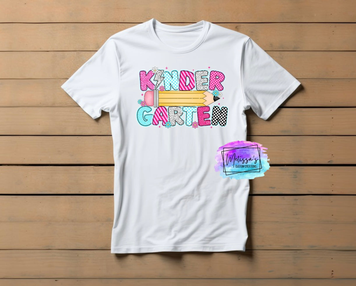 Kindergarten Pencil T-Shirt