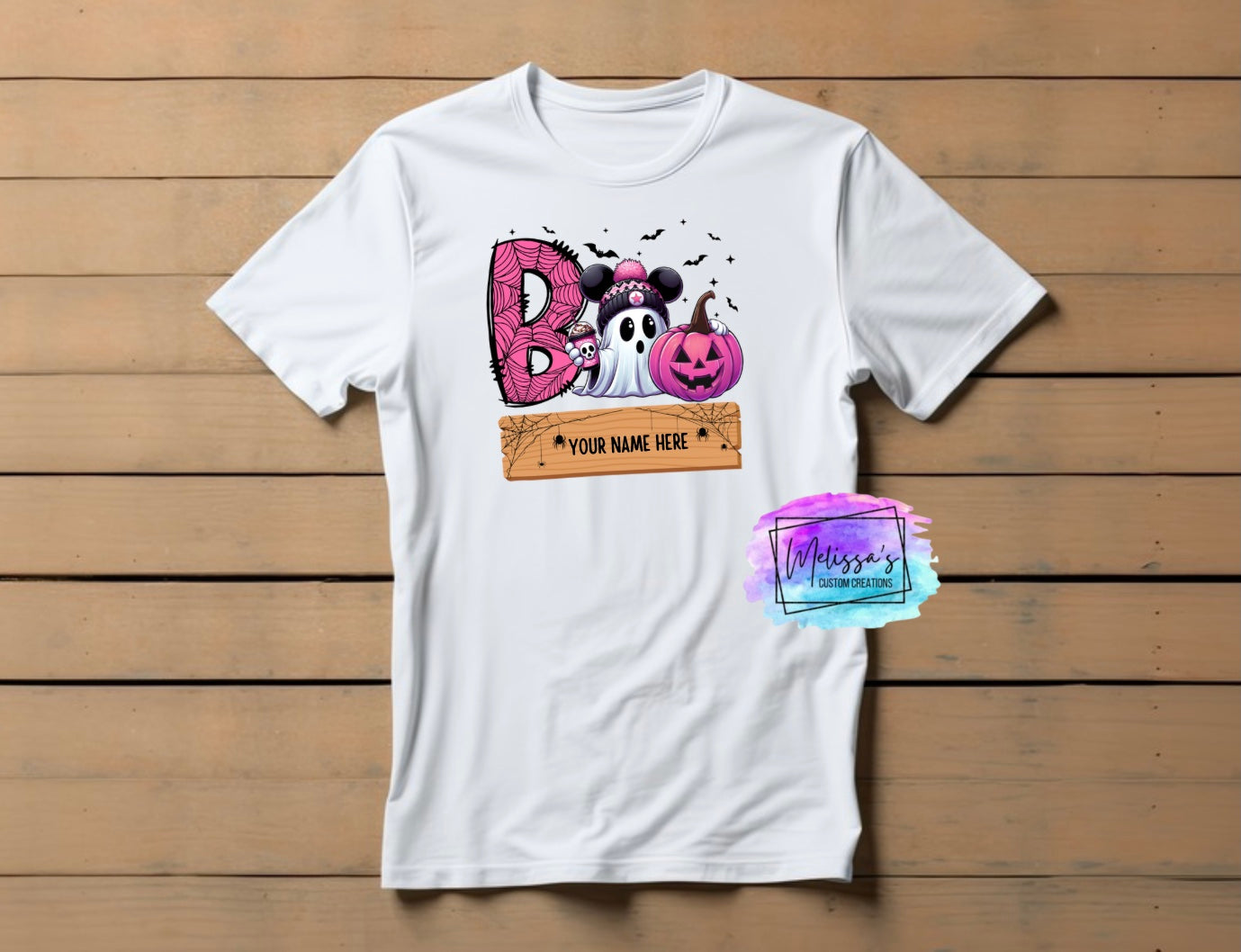 Personalized Boo Ghost T-Shirt