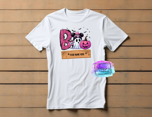 Personalized Boo Ghost T-Shirt