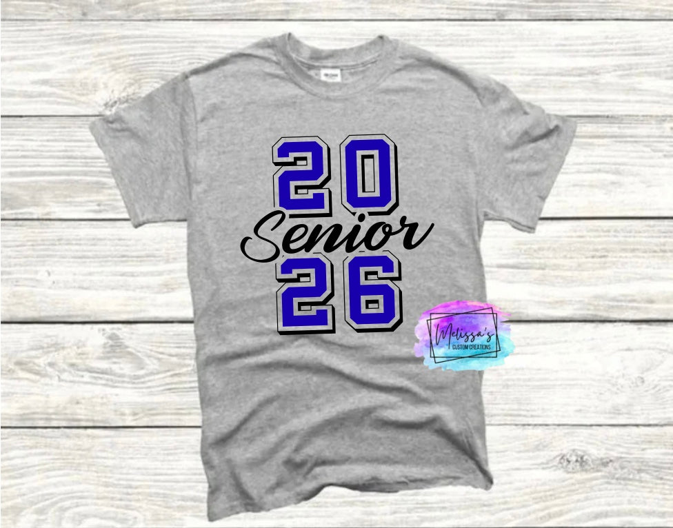 Senior 2026 T-Shirt (Choose your colors)