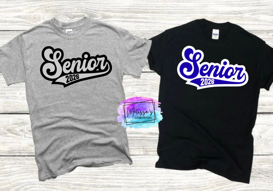 Senior 2026 T-Shirt (Choose your colors)