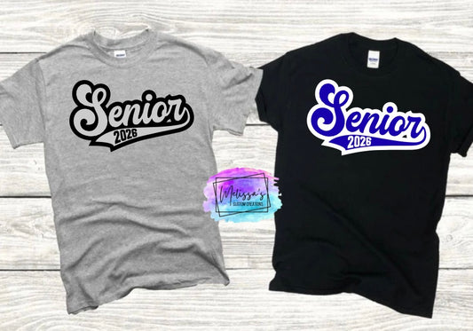 Senior 2026 T-Shirt (Choose your colors)