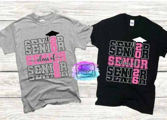 Senior Class of 2026 T-Shirt (Choose your colors)