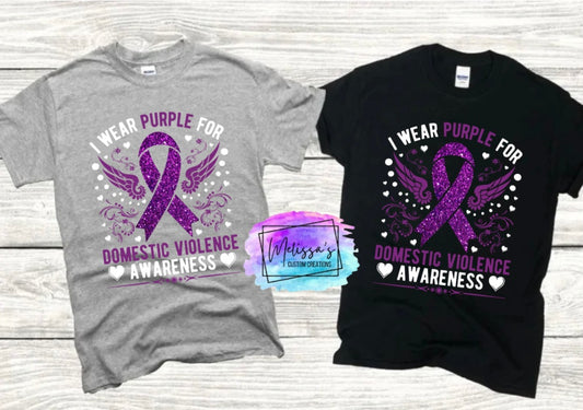 I Wear Purple T-Shirt