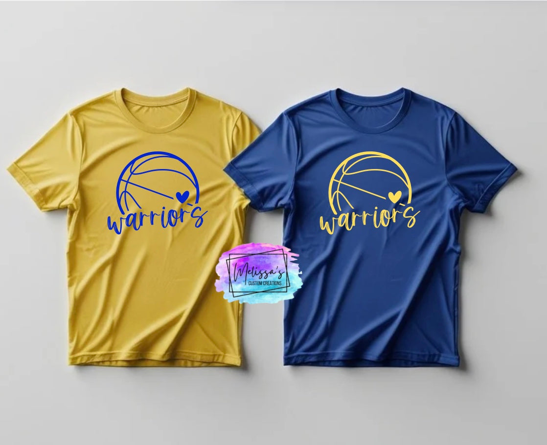 Warriors Basketball T-Shirt