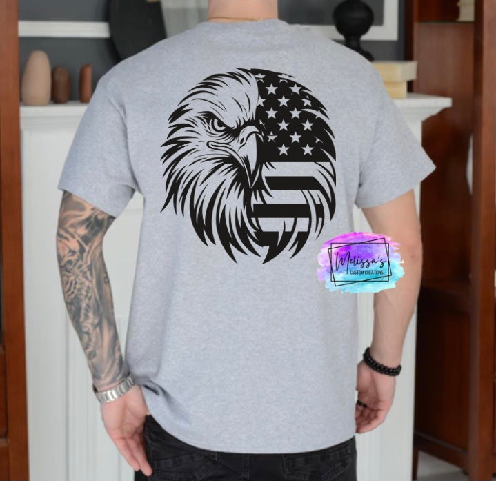 Eagle/American Flag T-Shirt