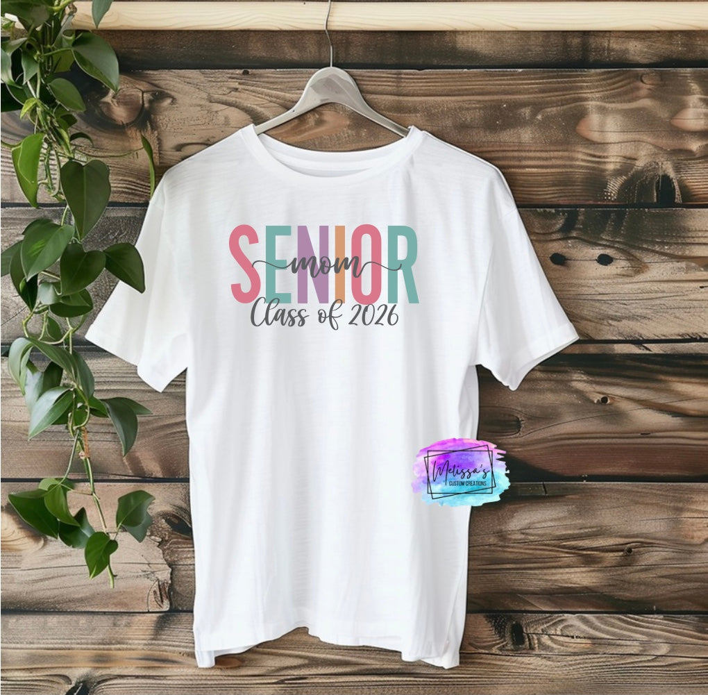 Senior Mom Class of 2026 T-Shirt