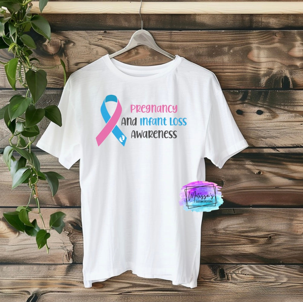 Pregnancy and Infant Loss Awareness T-Shirt