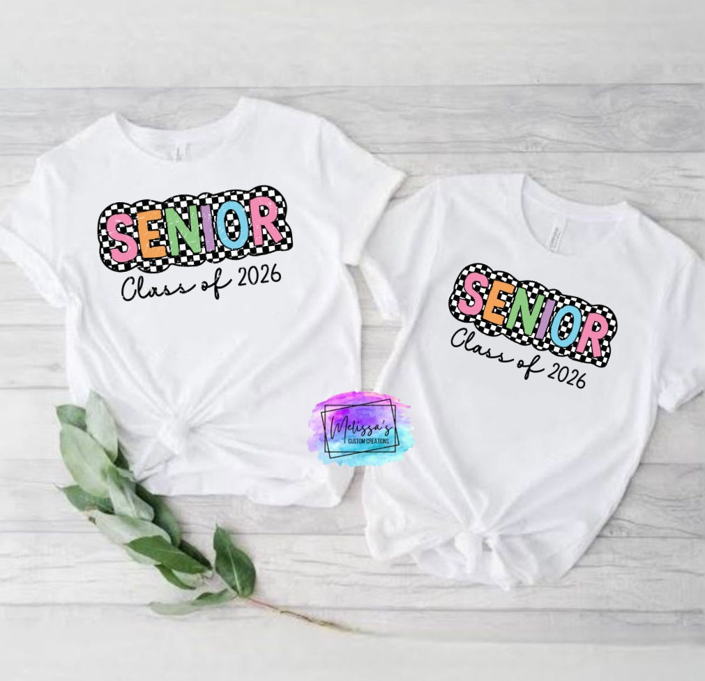 Retro Senior Class of 2026 T-Shirt