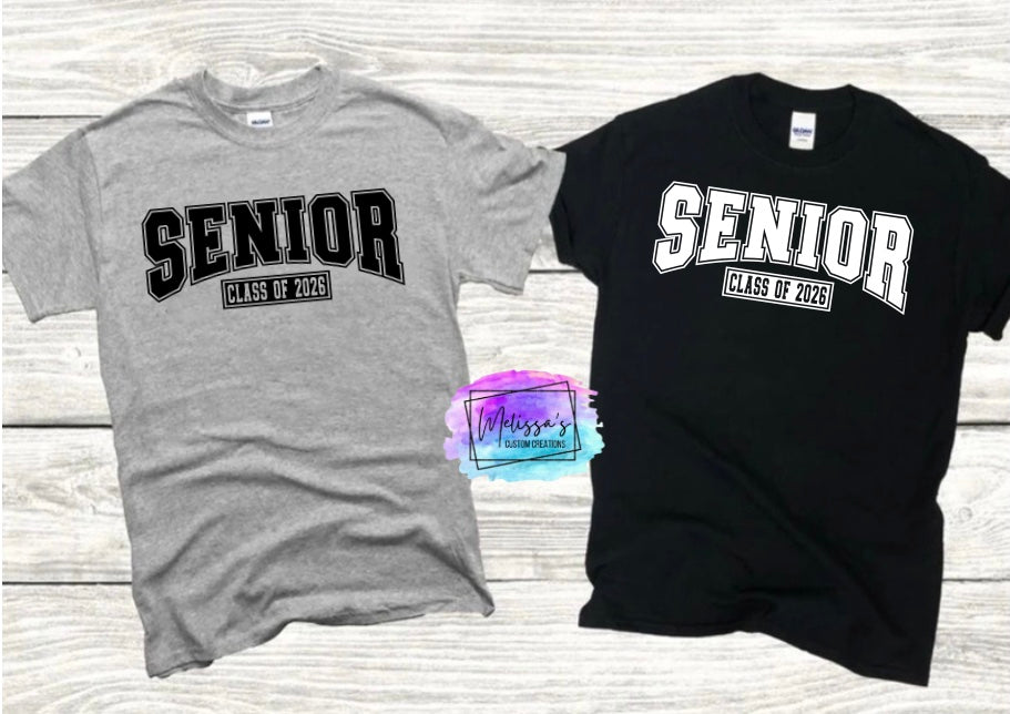 Senior Class of 2026 T-Shirt (Choose your colors)