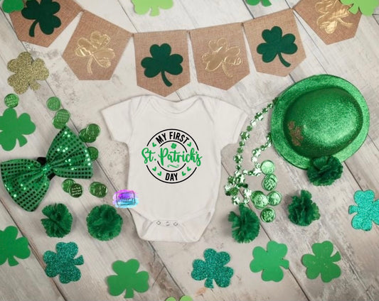 My First St. Patrick's Day Bodysuit