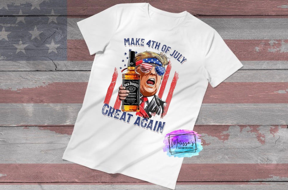 Make 4th of July Great Again T-Shirt