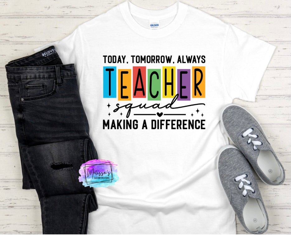 Teacher Squad T-Shirt
