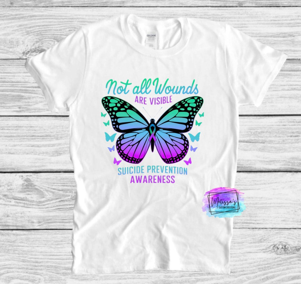 Not All Wounds are Visible T-Shirt