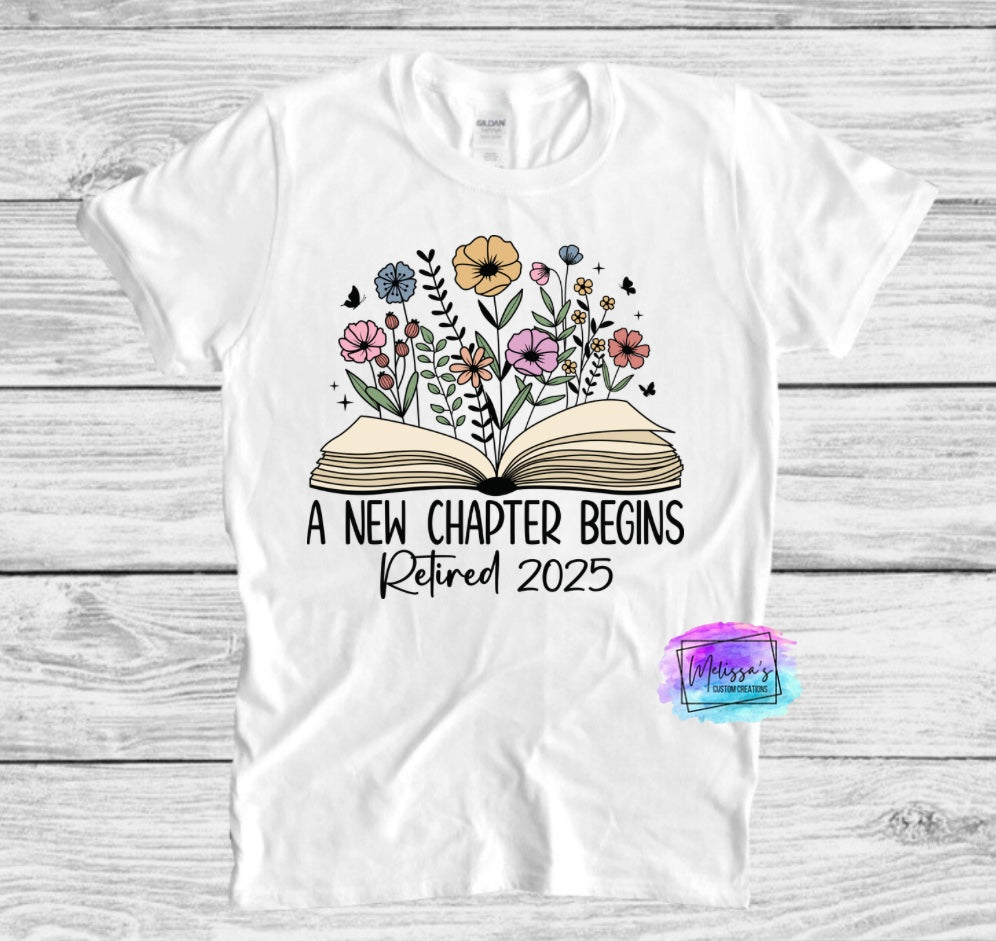 A New Chapter Begins T-Shirt
