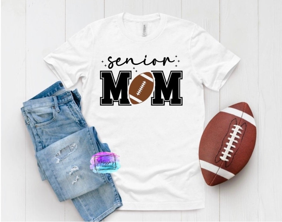 Football Senior Mom T-Shirt