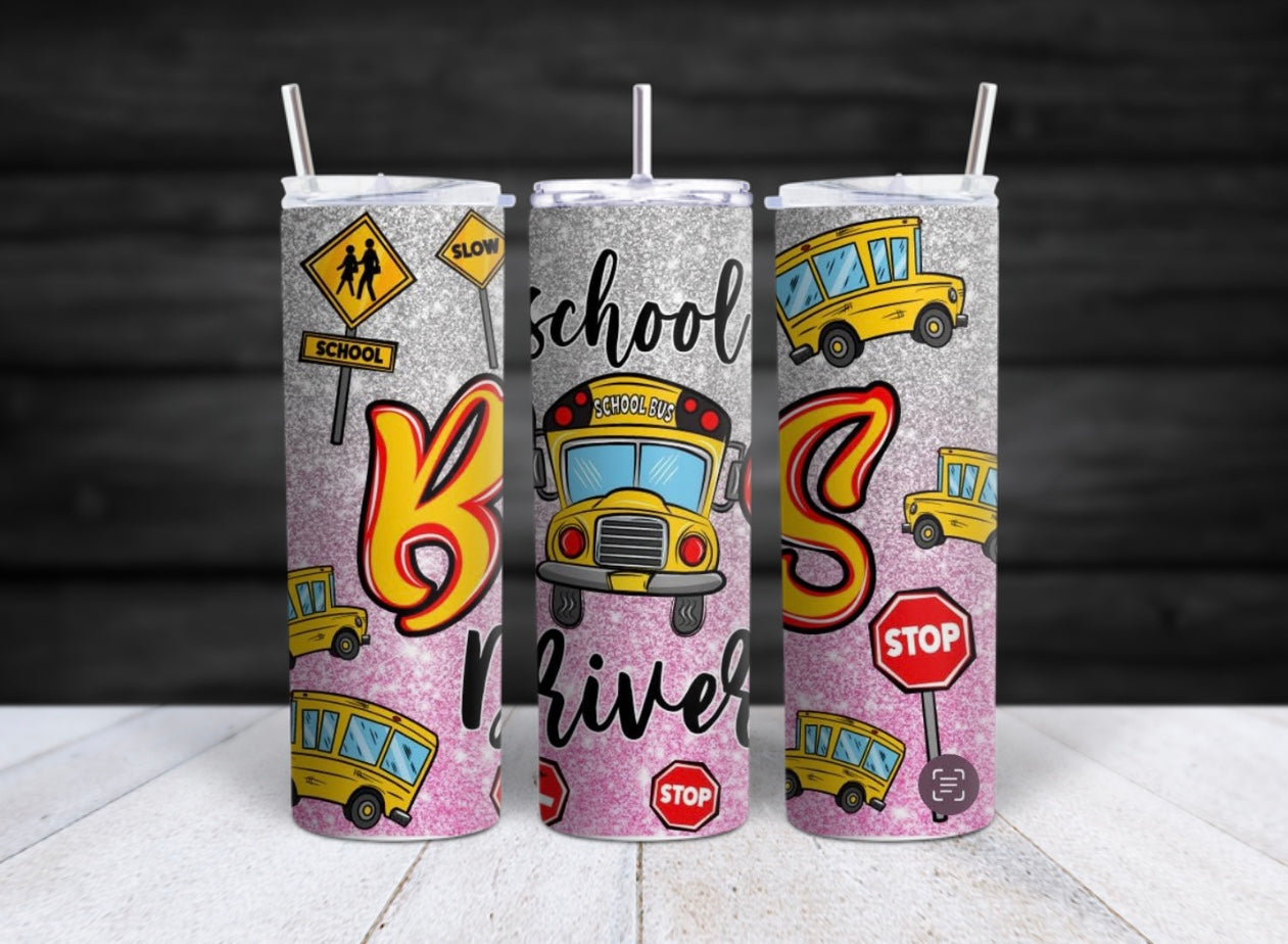 School Bus Driver Tumbler