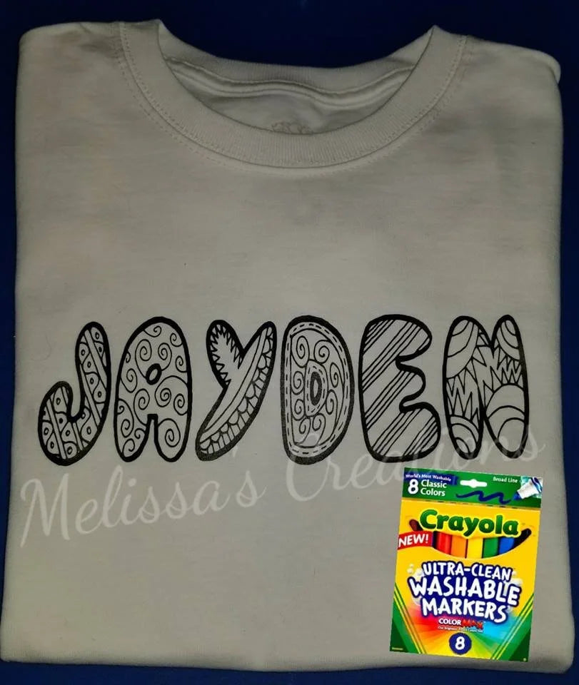 COLOR-WEAR-WASH-REPEAT (Personalized) T-Shirt