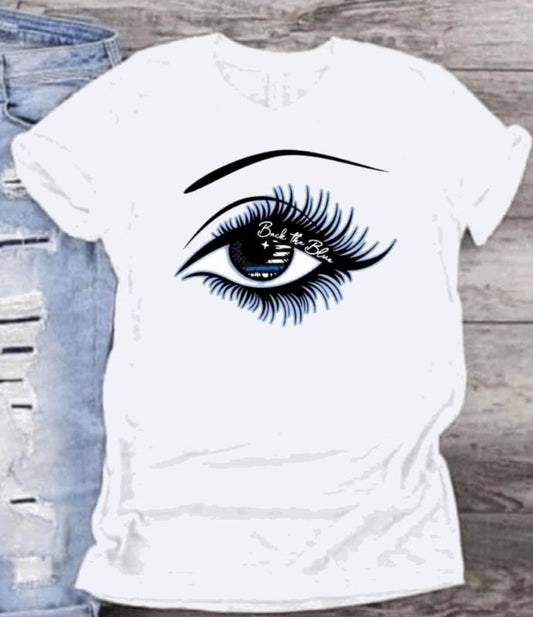 Back the Blue Eye T-Shirt
